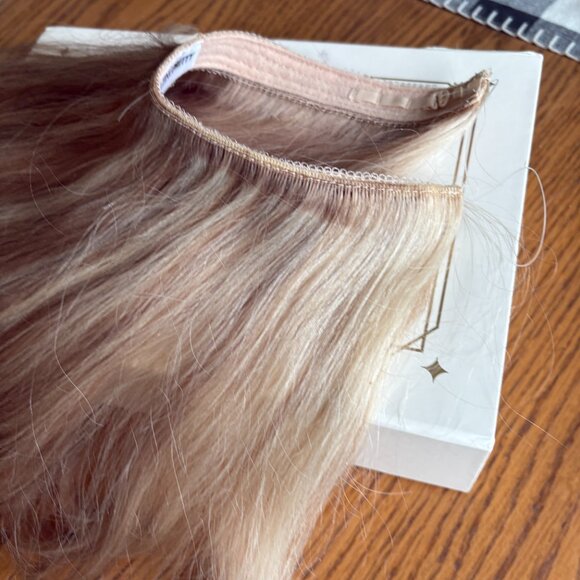 HUMAN HAIR CLIP INS AND HALO PACKAGE - Picture 5 of 6